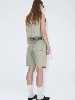 Dr. Denim Damen Shorts – Asra in gelb