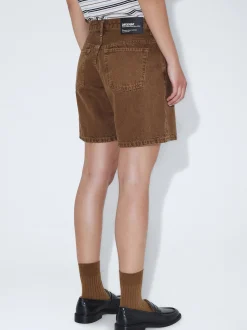Dr. Denim Damen Shorts - Hill in braun