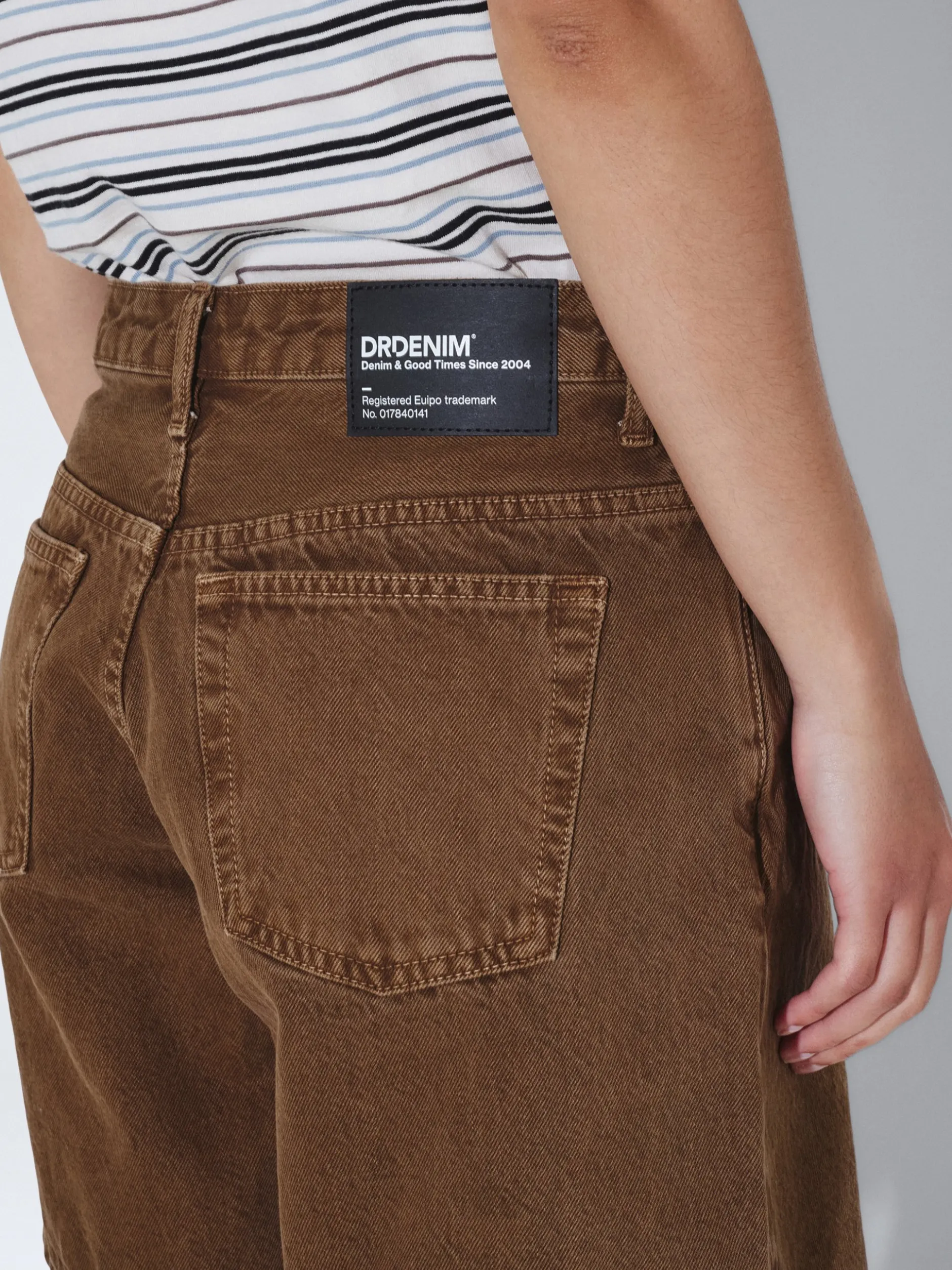 Dr. Denim Damen Shorts - Hill in braun