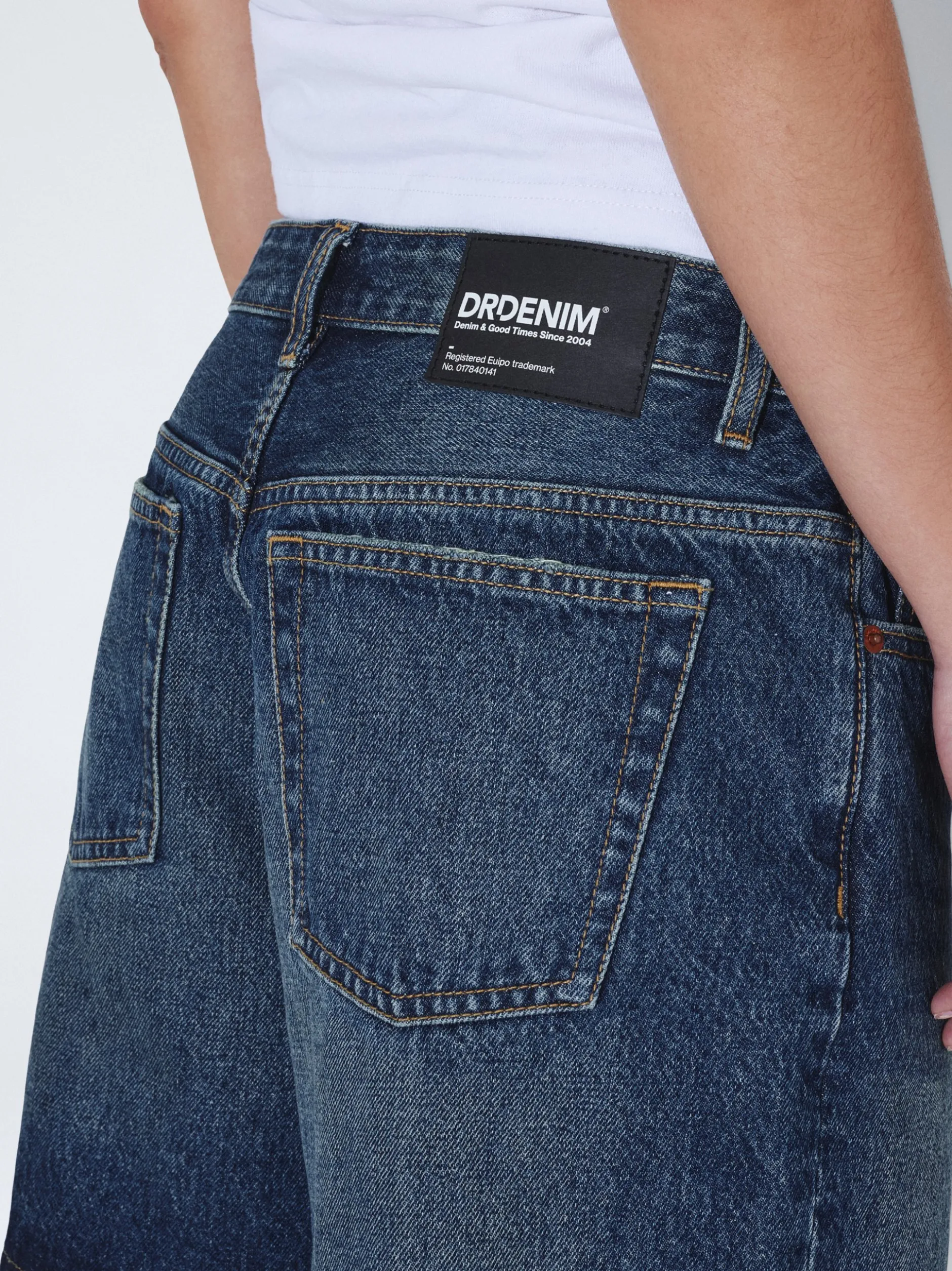 Dr. Denim Damen Shorts - Hill in denim