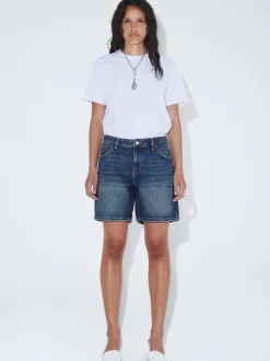 Dr. Denim Damen Shorts - Hill in denim