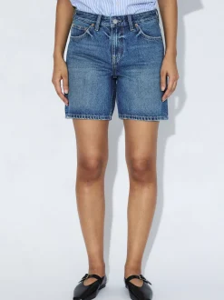 Dr. Denim Damen Shorts - Hill in medium stone