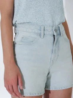 Dr. Denim Damen Shorts – Nora in bleached
