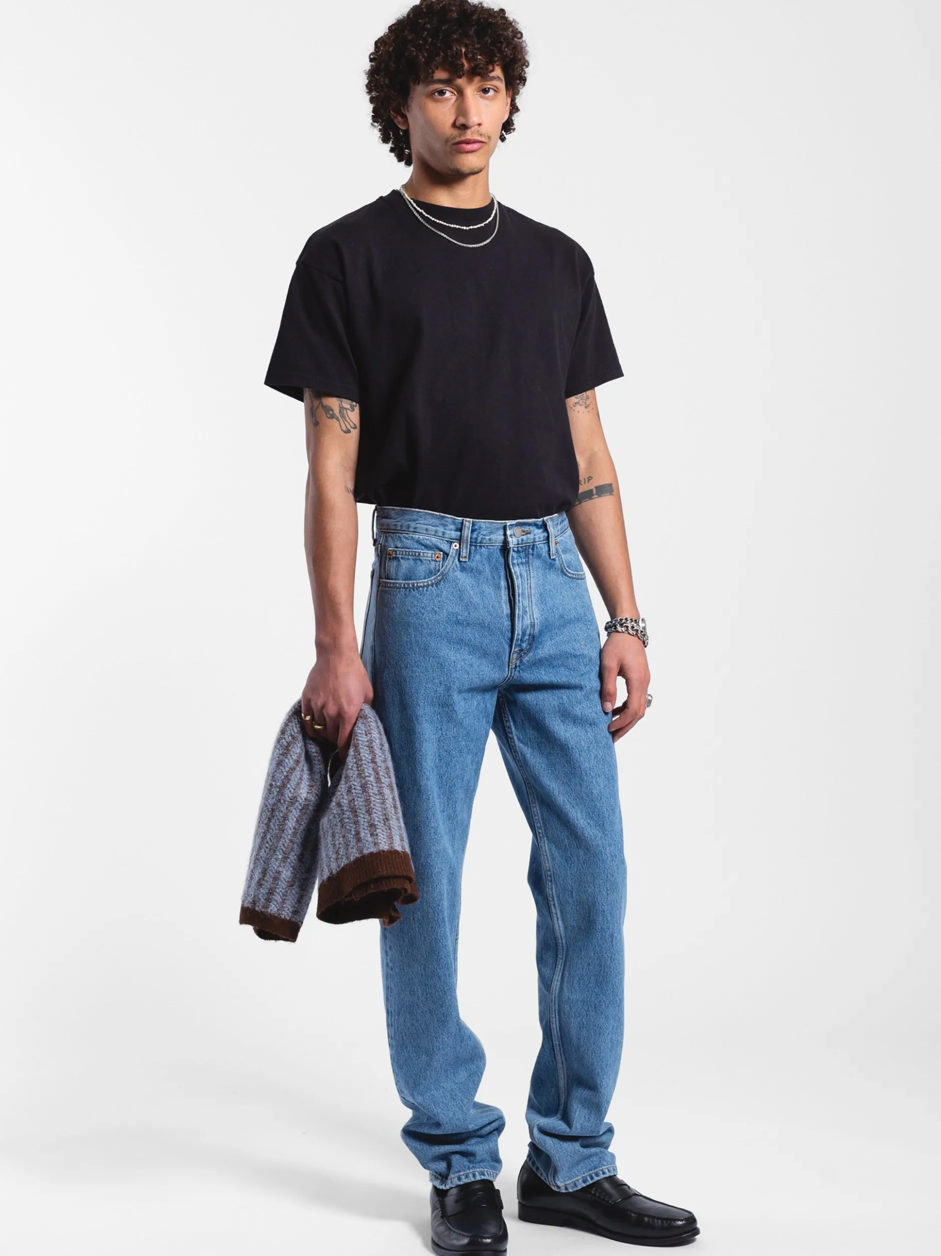 Dr. Denim Herren Jeans – Dash Straight in light stone
