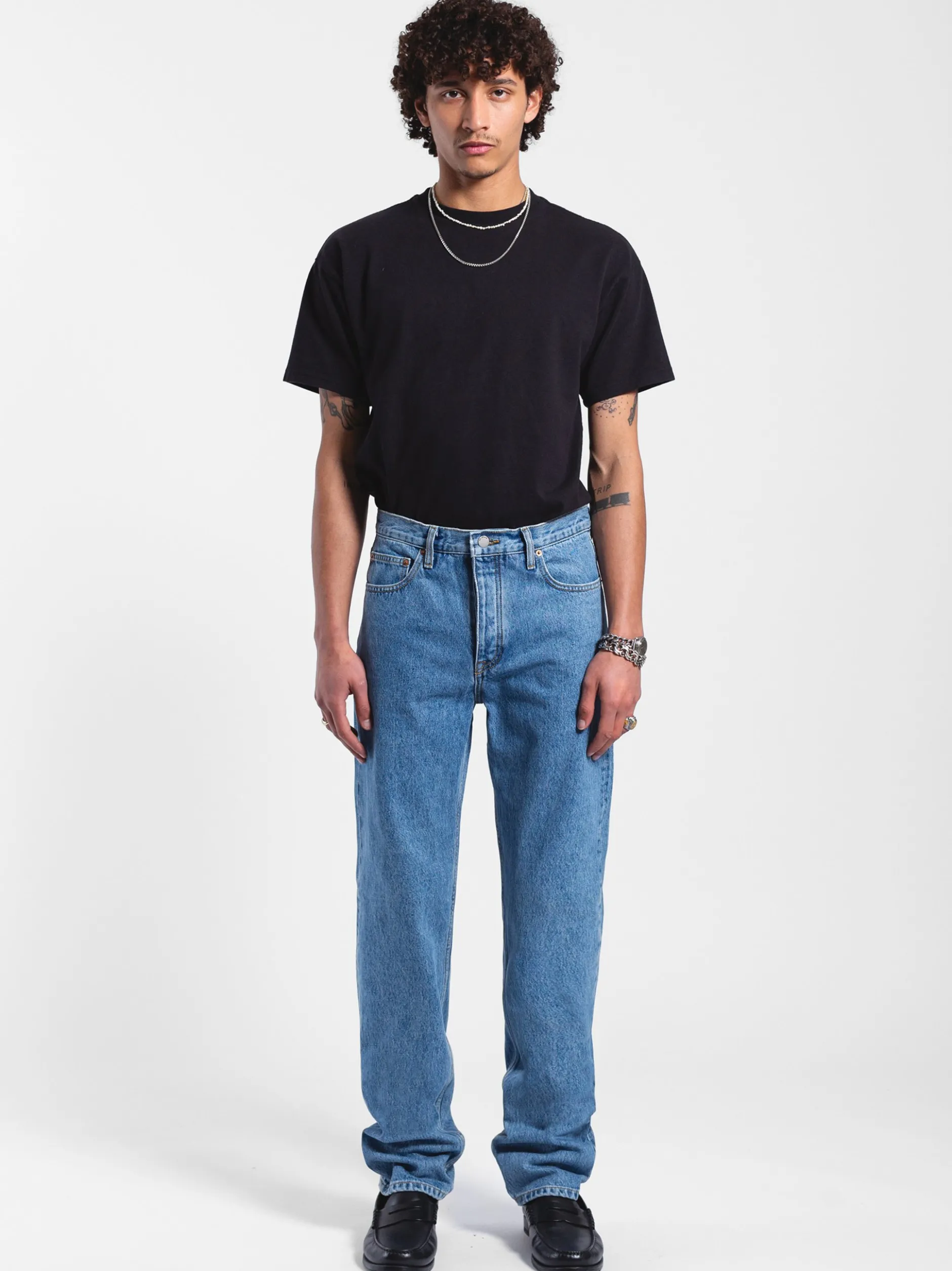 Dr. Denim Herren Jeans – Dash Straight in light stone