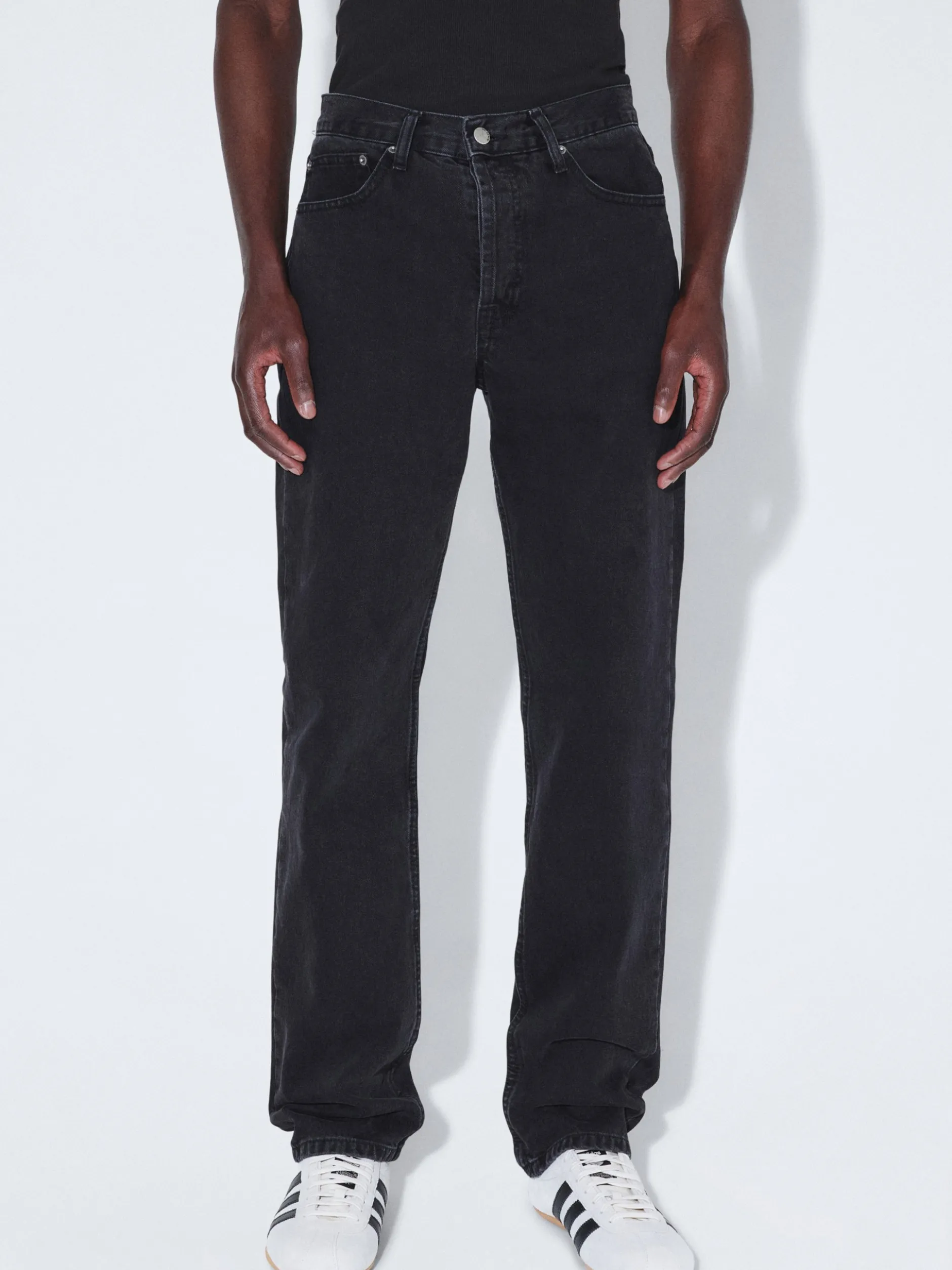 Dr. Denim Herren Jeans – Dash Straight in schwarz