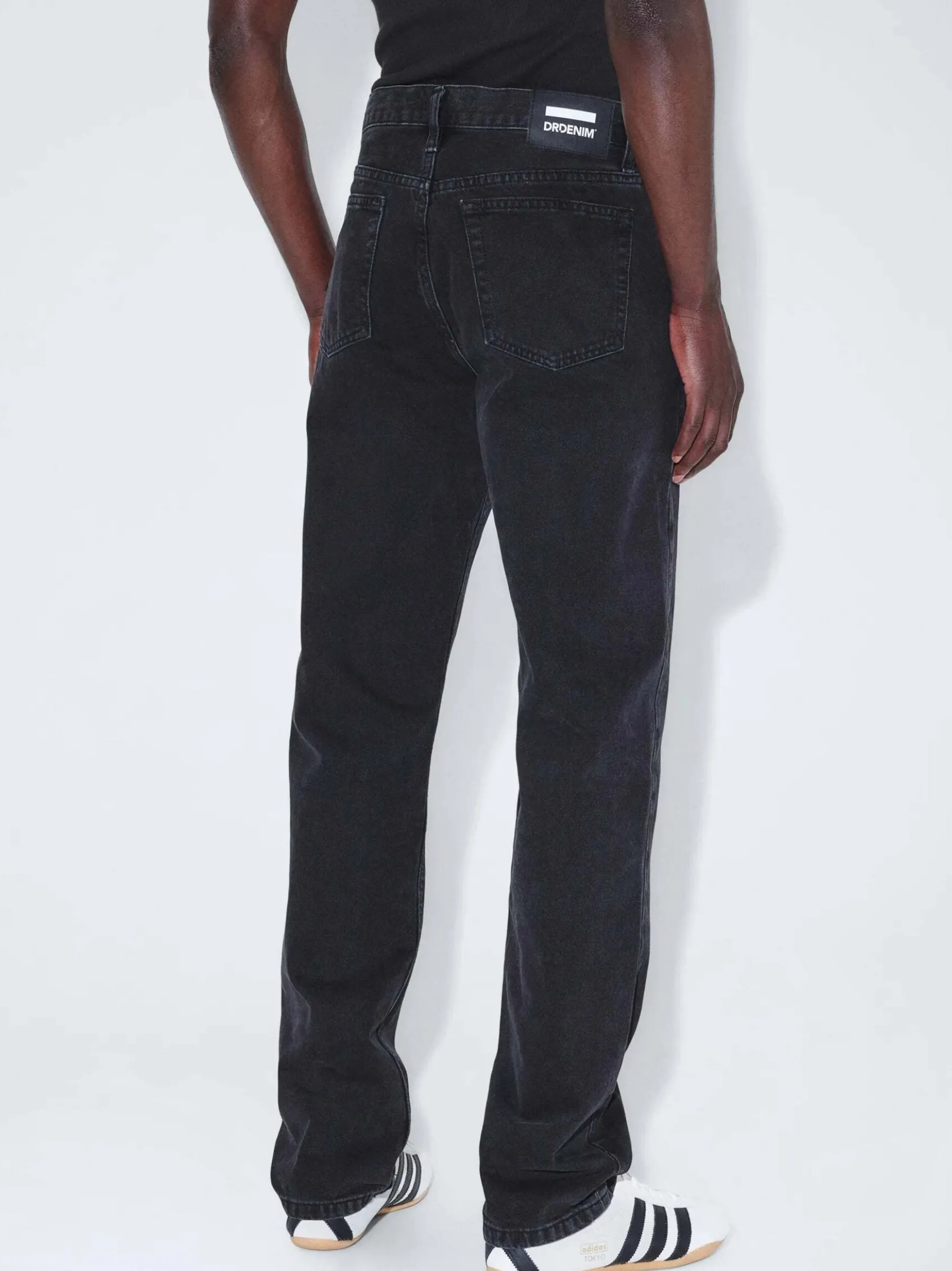Dr. Denim Herren Jeans – Dash Straight in schwarz