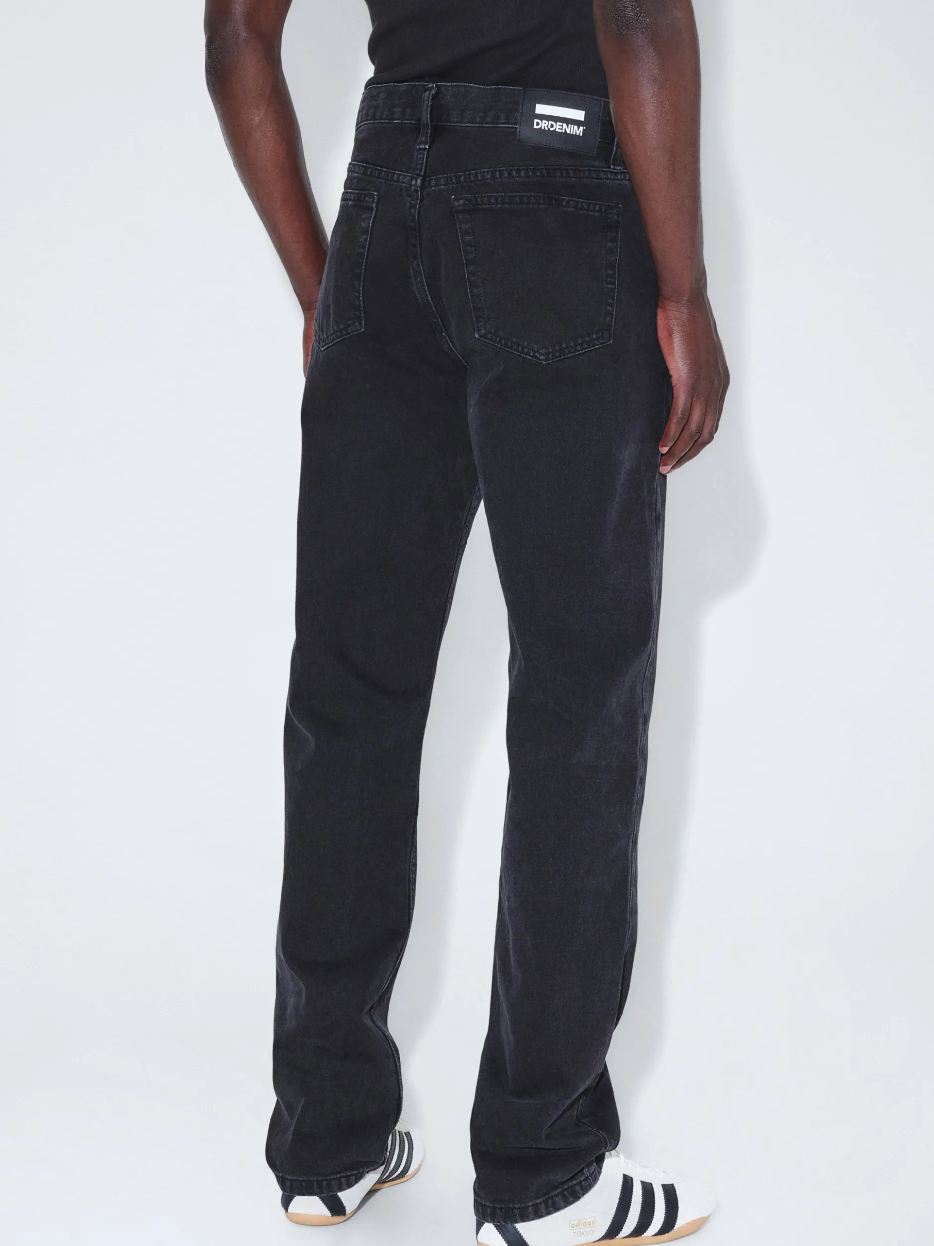 Dr. Denim Herren Jeans – Dash Straight in schwarz