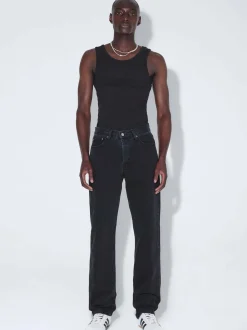 Dr. Denim Herren Jeans – Dash Straight in schwarz