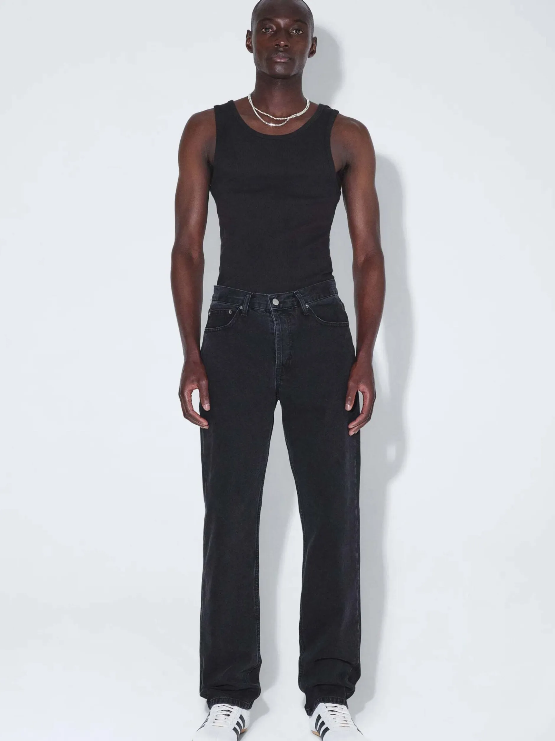 Dr. Denim Herren Jeans – Dash Straight in schwarz