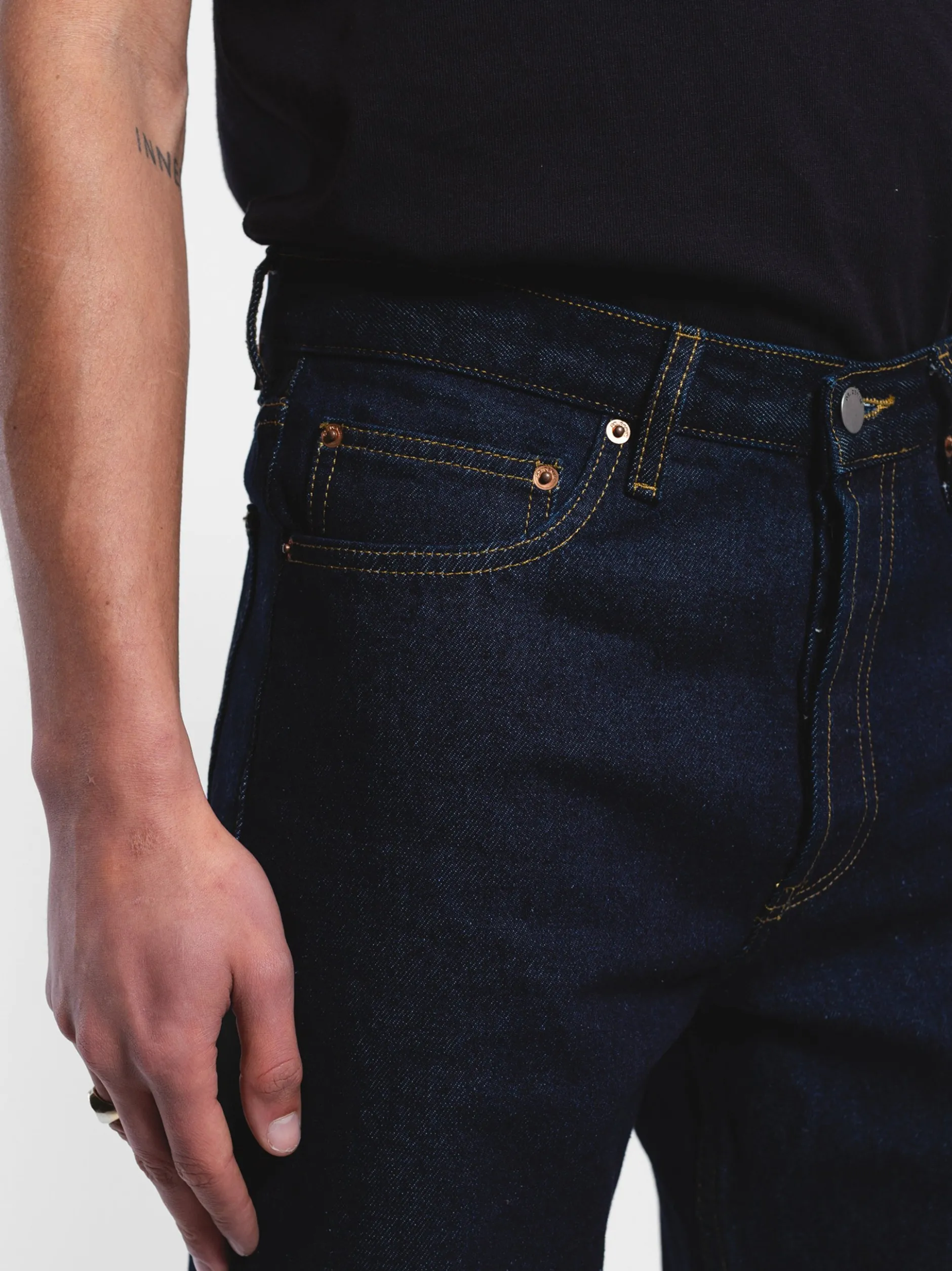 Dr. Denim Herren Jeans – Dash Straight in rinsed