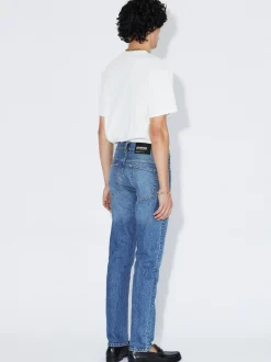 Dr. Denim Herren Jeans – Pype Slim in medium stone