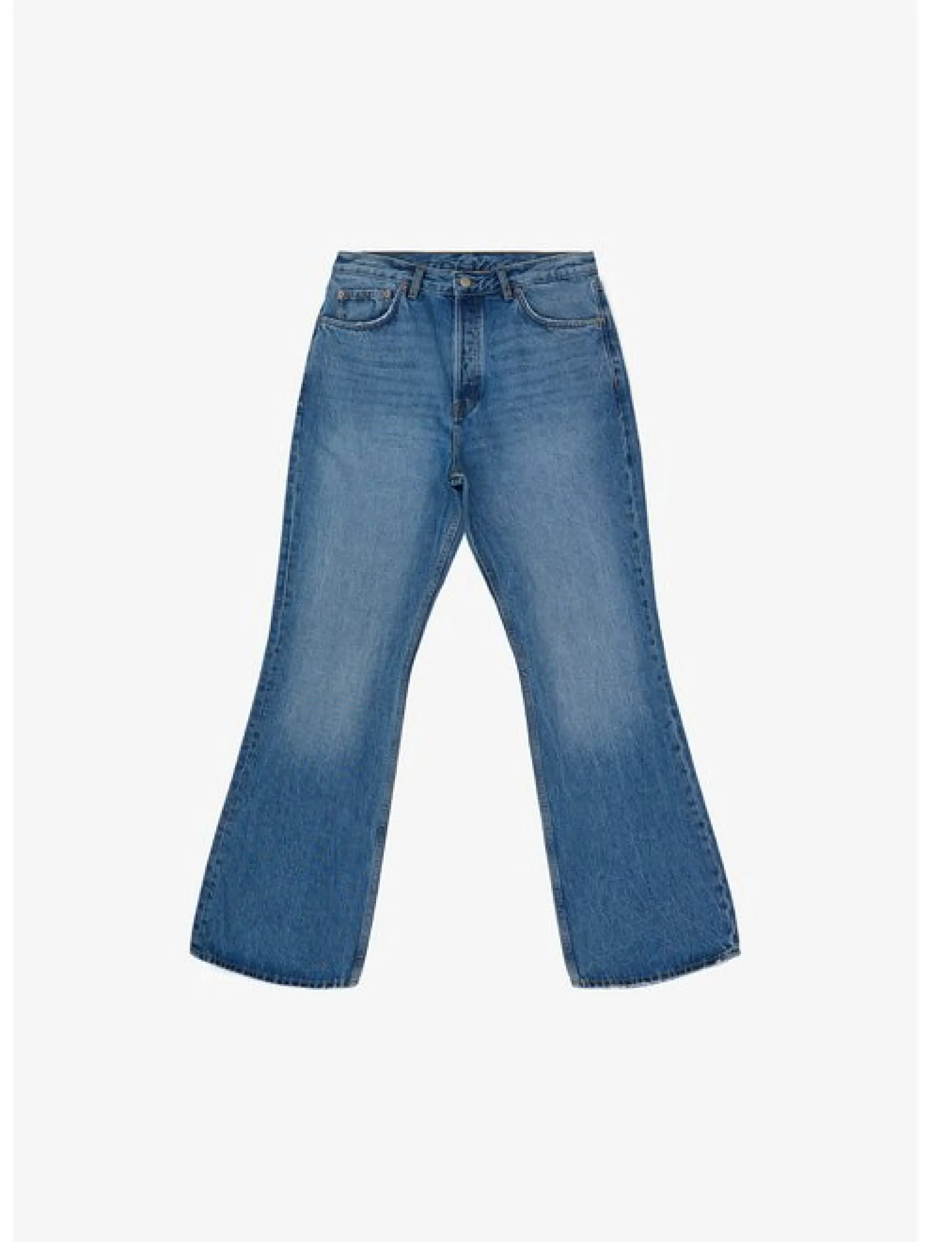 Dr. Denim Herren Jeans - Rift Wide Bootcut in medium stone