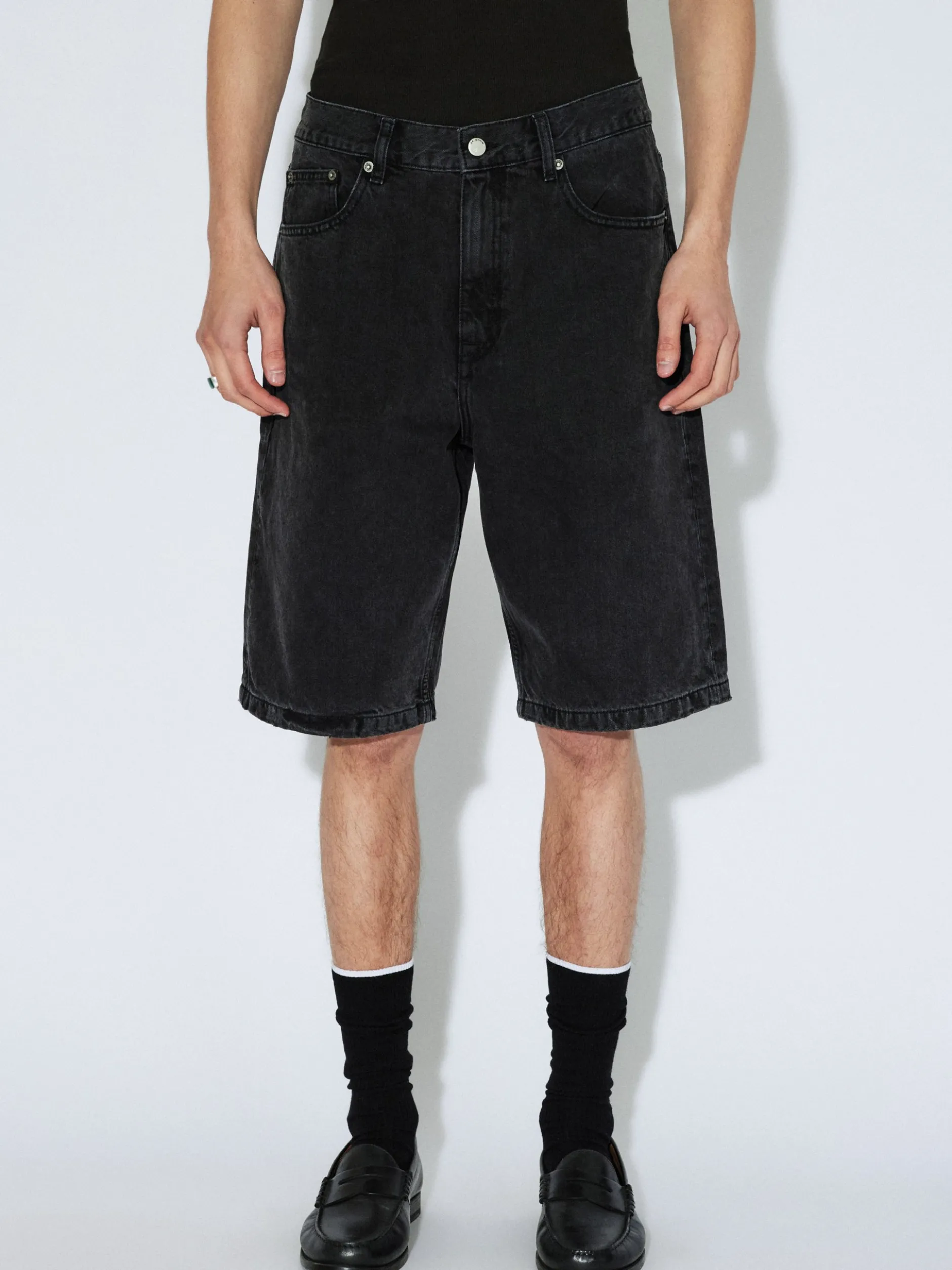 Dr. Denim Herren Shorts – Omar in schwarz