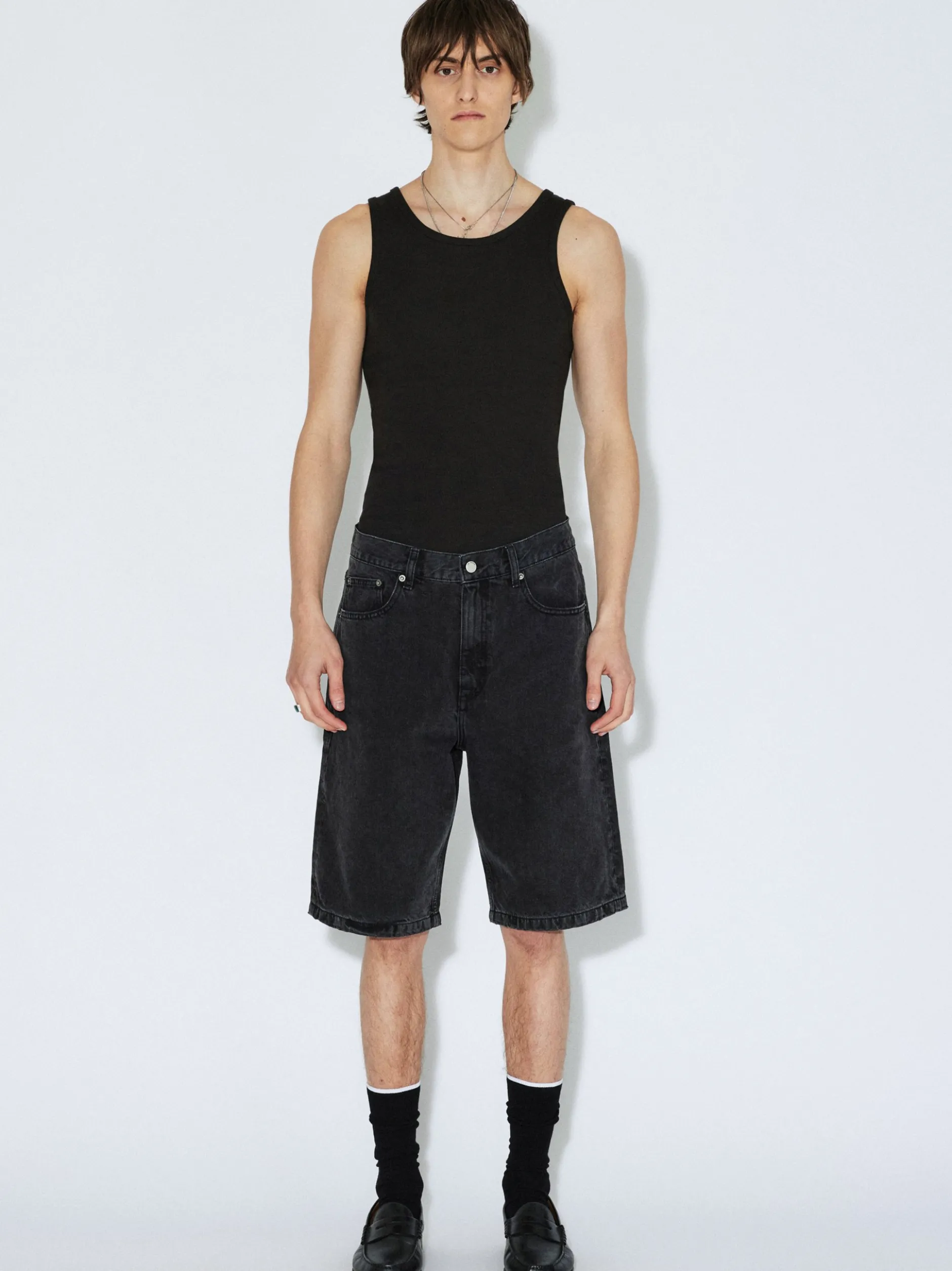 Dr. Denim Herren Shorts – Omar in schwarz
