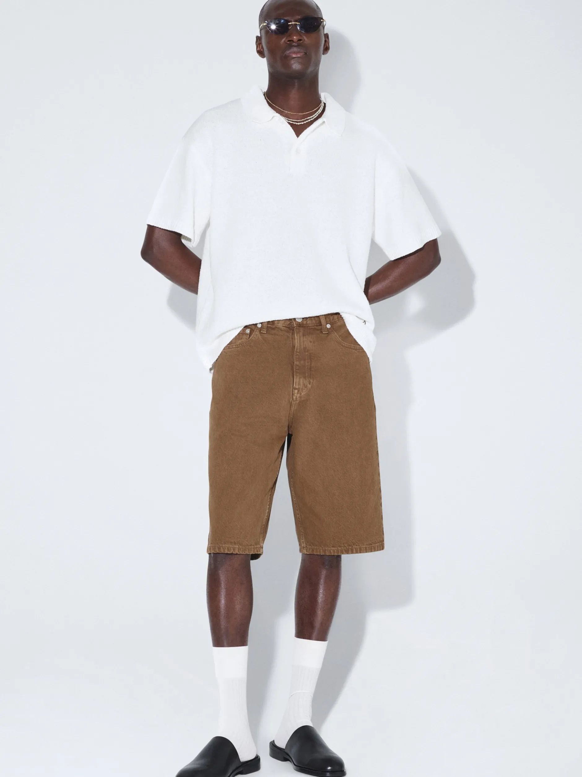 Dr. Denim Herren Shorts – Omar in braun