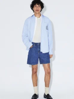 Dr. Denim Herren Shorts – Roan in medium stone