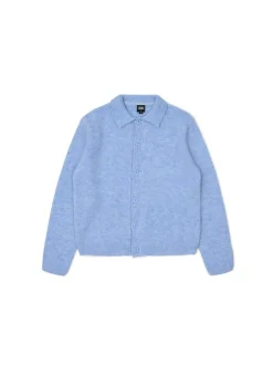 Dr. Denim Unisex Strickcardigan – Quillion in blau