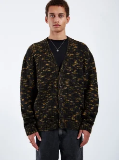 Dr. Denim Unisex Strickjacke – Tom in schwarz