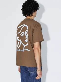 Dr. Denim Unisex T-Shirt – Trooper in braun