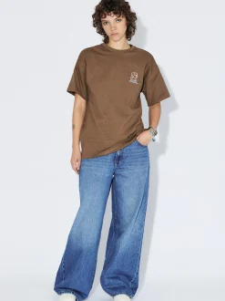 Dr. Denim Unisex T-Shirt – Trooper in braun