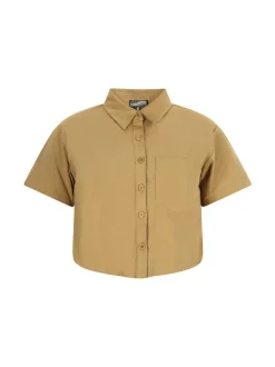 Dreimaster Damen Bluse in beige