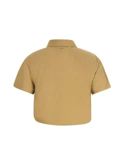 Dreimaster Damen Bluse in beige