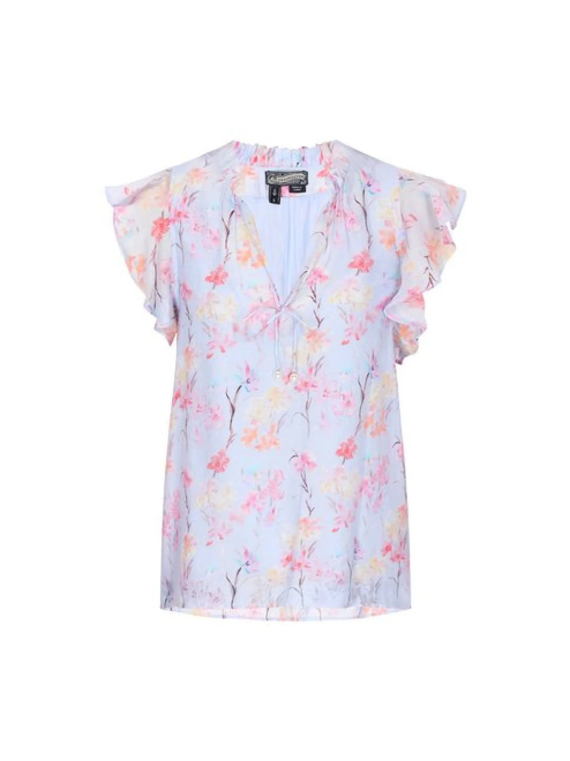 Dreimaster Damen Bluse in hellblau