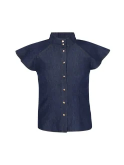 Dreimaster Damen Bluse in marine