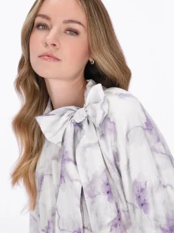 Dreimaster Damen Bluse in mehrfarbig