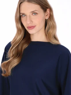 Dreimaster Damen Bluse in schwarz