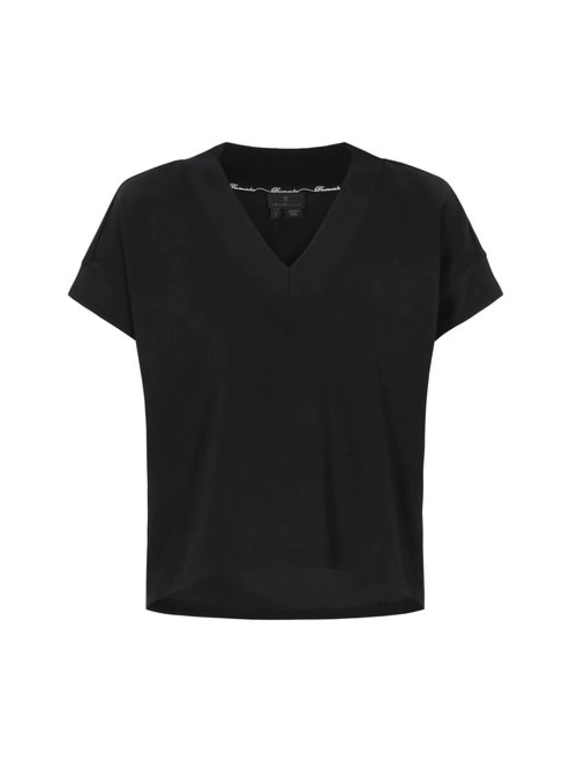 Dreimaster Damen Bluse in schwarz