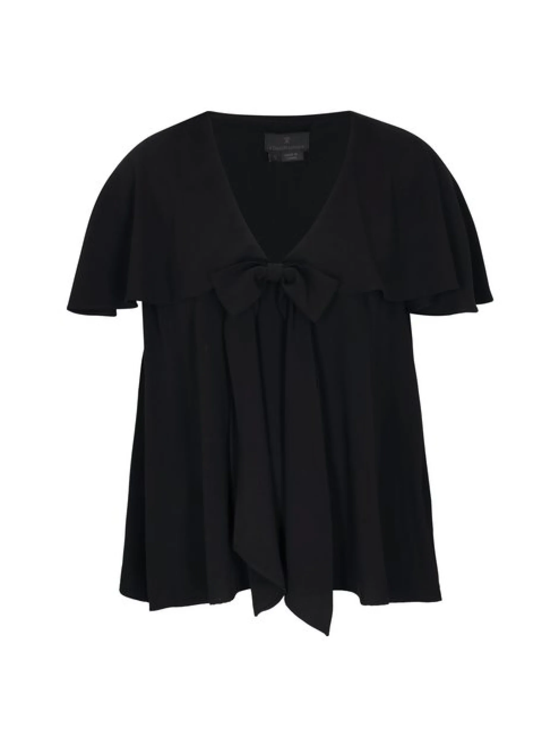 Dreimaster Damen Bluse in schwarz