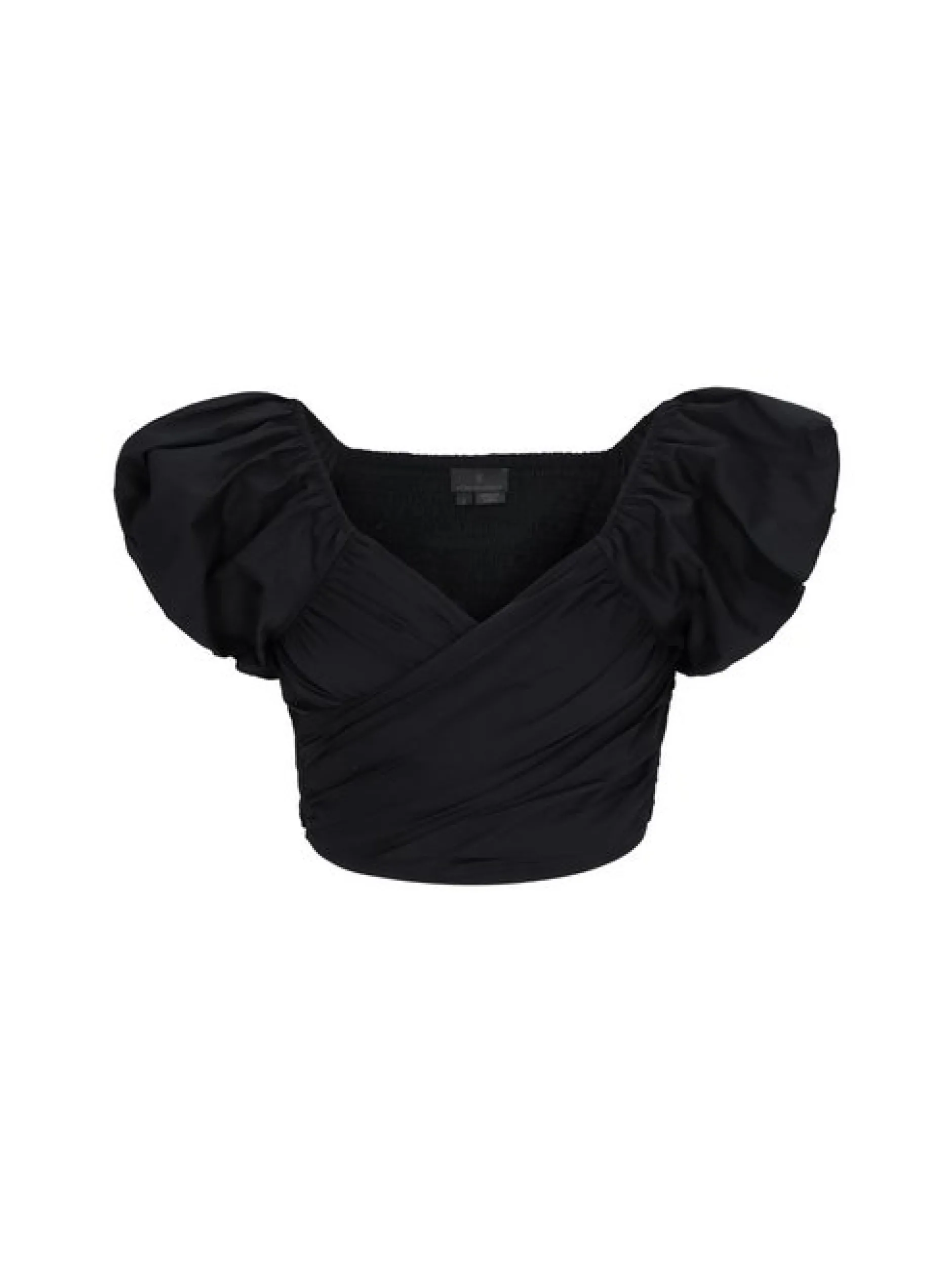 Dreimaster Damen Bluse in schwarz