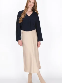 Dreimaster Damen Bluse in schwarz