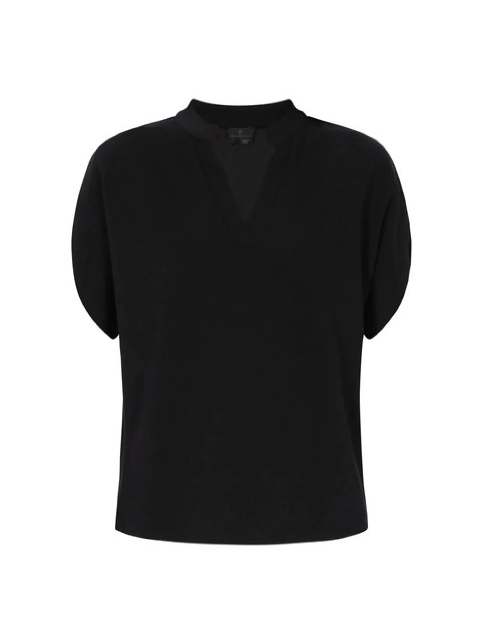 Dreimaster Damen Bluse in schwarz
