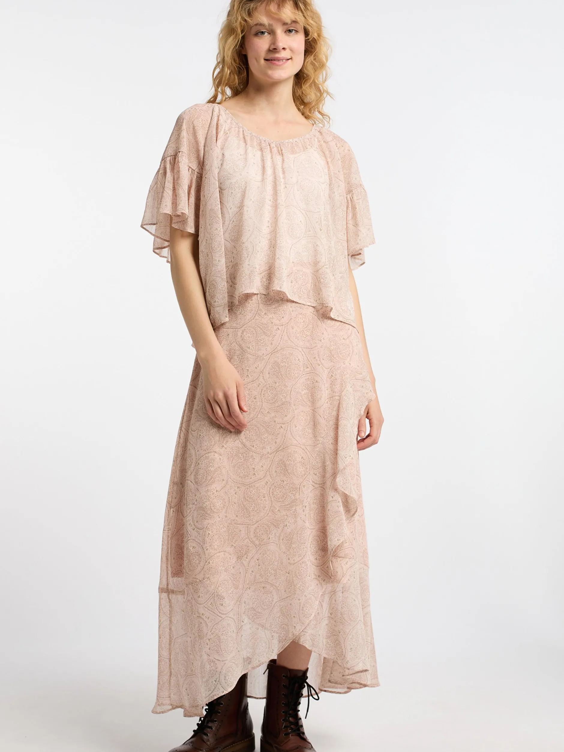 Dreimaster Damen Blusenshirt in rosa
