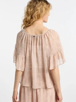 Dreimaster Damen Blusenshirt in rosa