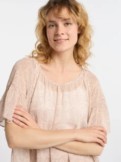 Dreimaster Damen Blusenshirt in rosa