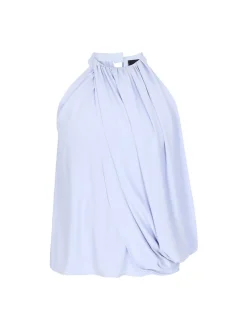 Dreimaster Damen Blusentop in hellblau