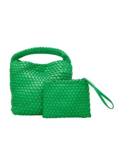 Dreimaster Damen Handtasche in grün
