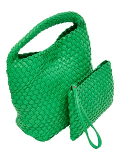 Dreimaster Damen Handtasche in grün