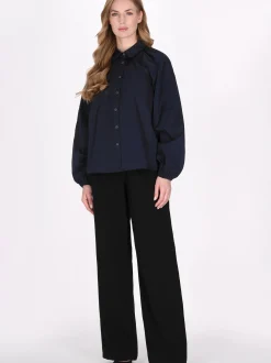 Dreimaster Damen Hemd in marine