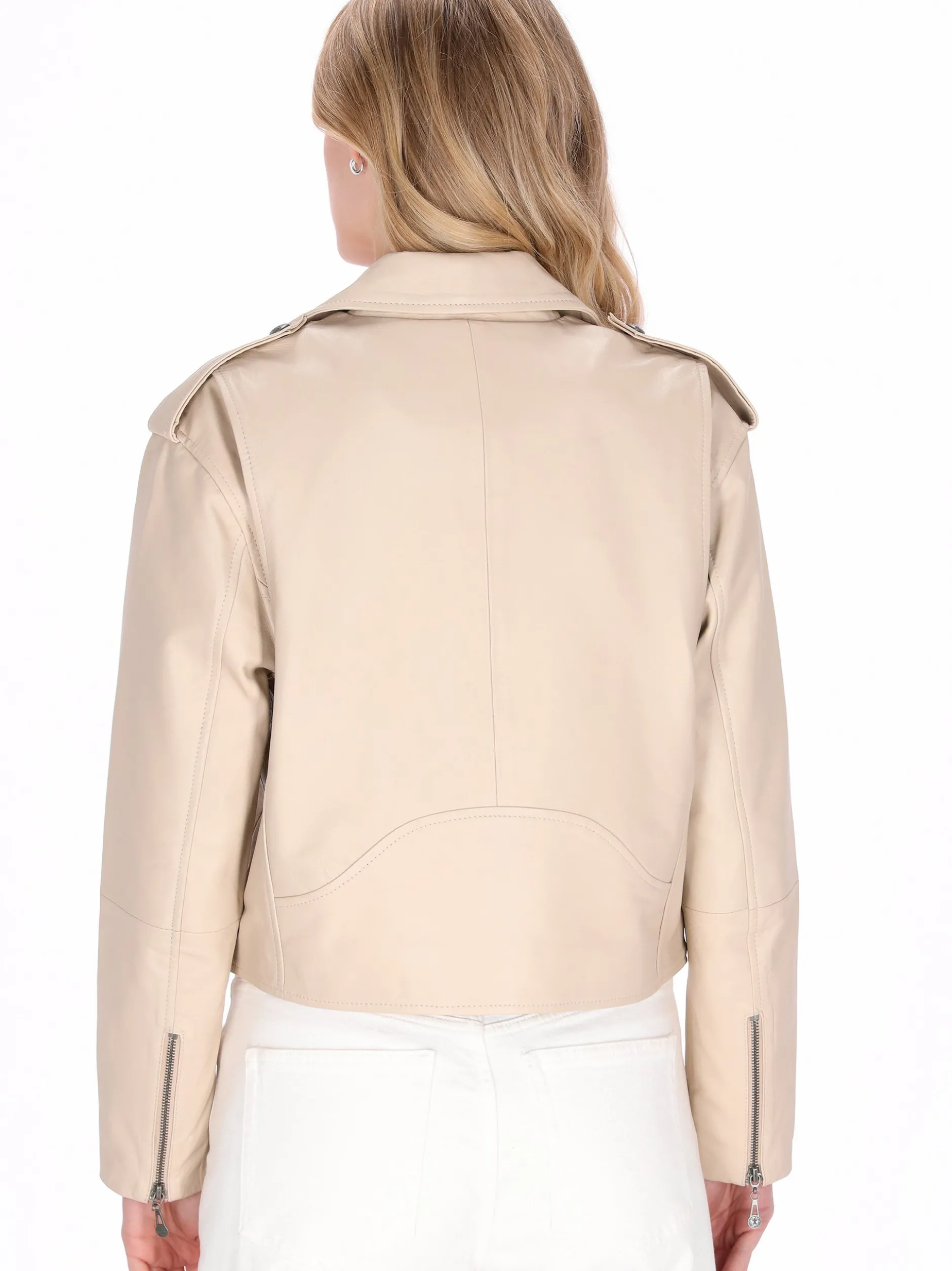 Dreimaster Damen Jacke in beige