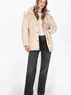 Dreimaster Damen Jacke in beige