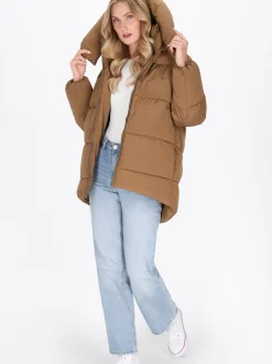 Dreimaster Damen Jacke in braun