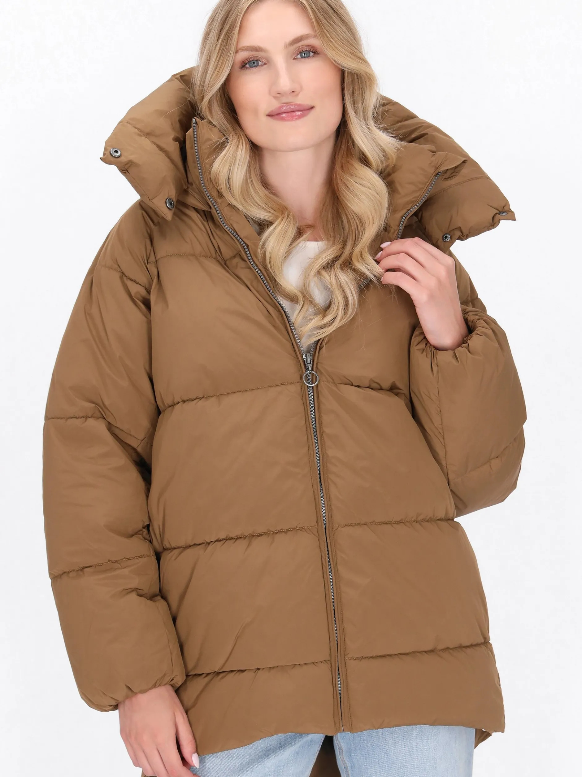 Dreimaster Damen Jacke in braun