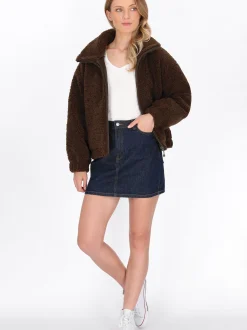 Dreimaster Damen Jacke in braun