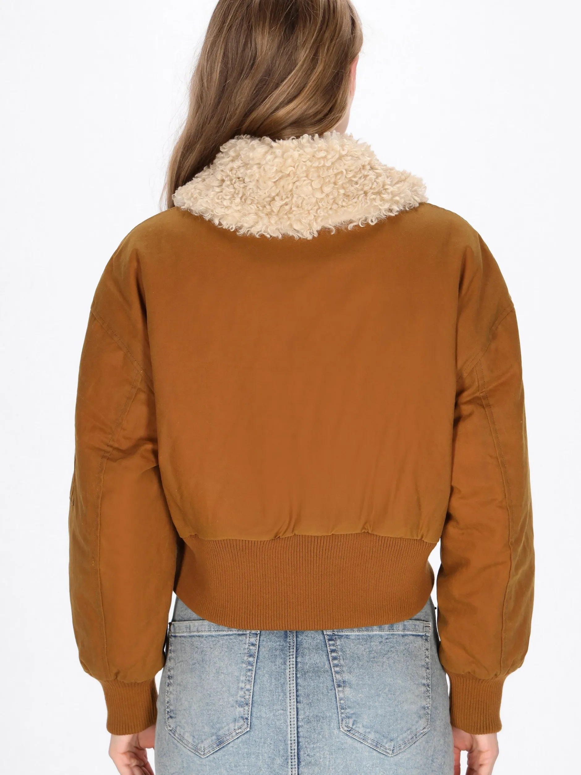 Dreimaster Damen Jacke in braun