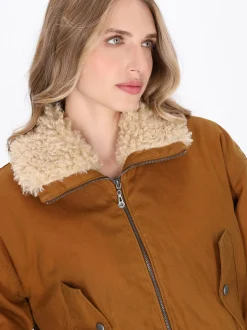 Dreimaster Damen Jacke in braun